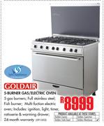 Goldair 5-Burner Gas/Electric Oven