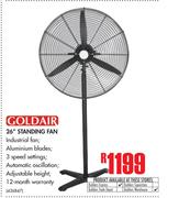 Goldair 26” Standing Fan