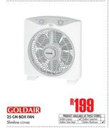 Goldair 25cm Box Fan Slimline