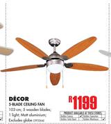 Decor 5-Blade Ceiling Fan