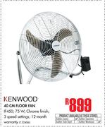 Kenwod 40cm Floor Fan