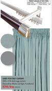 Lined Polysilk Curtain-Per Drop