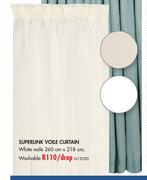 Superlink Voile Curtain-Per Drop