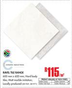 Ravel Tile Range-Per Sqm