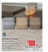Barnyard Tile Range-Per Sqm