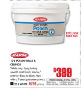 Plascon Polvin Walls & Ceilings-10Ltr