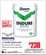 Duram Endure Smooth Matt-20Ltr