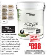 Fired Earth Ultimate Coat-20Ltr