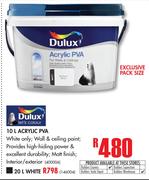 Dulux Acylic PVA-10Ltr