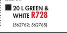 Duram Green/White Weather Roof-20Ltr