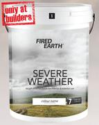 Fired Earth Severe Weather-20Ltr