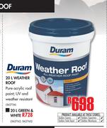 Duram Weather Roof-20Ltr