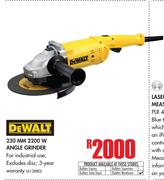 Dewalt 230mm 2200W Angle Grinder