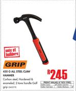 Grip 450G All Steel Claw Hammer