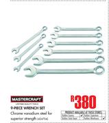 Mastercraft 9-Piece Wrench Set