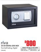 Riva 20cm Digital Lock Box