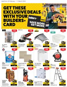 Builders : Save More, Get More (20 February - 11 March 2024)