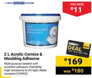Edge Acrylic Cornice & Moulding Adhesive 159962-2Ltr
