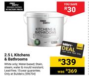 Fired Earth Kitchens & Bathrooms 596704-2.5Ltr 