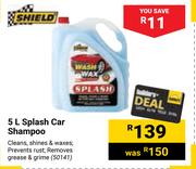 Shield Splash Car Shampoo 50141-5Ltr