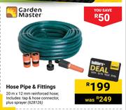 Garden Master Hose Pipe & Fittings 628126