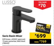 Lusso Savio Basin Mixer 786632