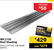 IBR Z150 Roof Sheeting 22376 