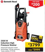 Bennett Read 2000W Induction High Pressure Washer 777579