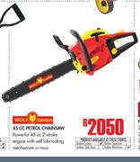 Wolf Garden 45CC Petrol Chainsaw