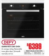 Defy Gemini Petit Chef Oven