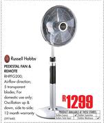 Russell Hobbs Pedestal Fan & Remote