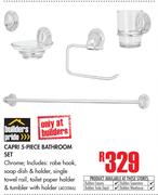 Builders Pride Capri 5-Piece Bathroom Set