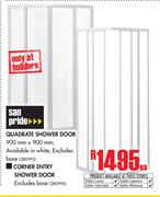 San Pride Quadrate Shower Door-Each