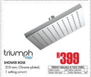 Triumph Taps Shower Rose