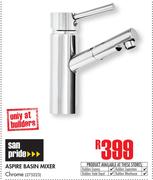 San Pride Aspire Basin Mixer Chrome