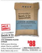 Smith & Co Skimming Plaster Gypsum-5kg