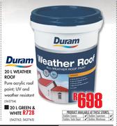 Duram Weather Roof-20Ltr