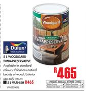 Deluxe Woodgard Timba Varnish-5Ltr