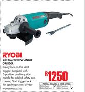 Ryobi 230mm 2200W Angle Grinder