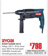 Ryobi Rotary Hammer 500W