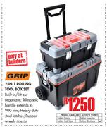 Grip 2-In-1 Rolling Tool Box Set