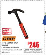 Grip 450 G All Steel Claw Hammer