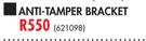 Gemini Anti-Tamper Bracket