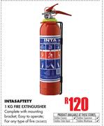 Instasafety 1kg Fire Extinguisher
