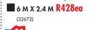 Reinforced Mesh (6m x 2.4m)-Each