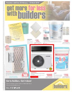 Builders Western Cape & PE : Get More For Less With Builders (20 Feb - 18 Mar 2018), page 1