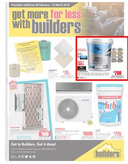Builders Western Cape & PE : Get More For Less With Builders (20 Feb - 18 Mar 2018), page 1