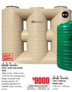 JoJo Tanks 2500Ltr Multi Slim Water Tank