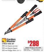 Garden Master 3 Piece Tool Set