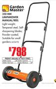 Garden Master 350MM Lawnmower Manual/Reel